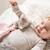 Doudou câlin biche (27 cm) Beige, rose 4 - vertbaudet enfant 