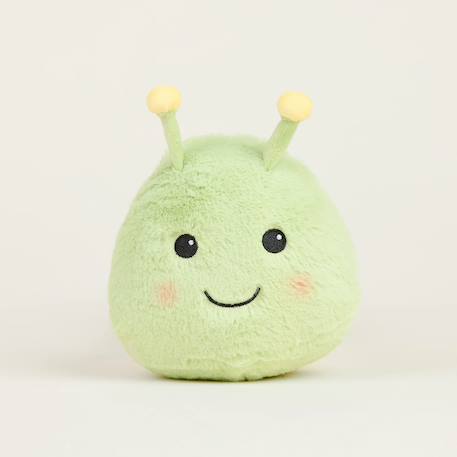Peluche bouillotte chenille junior Vert 2 - vertbaudet enfant 