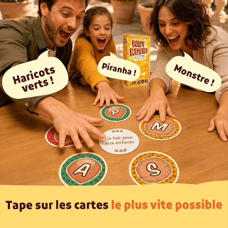 Nut rush ! Jeu d'ambiance Jaune 6 - vertbaudet enfant 