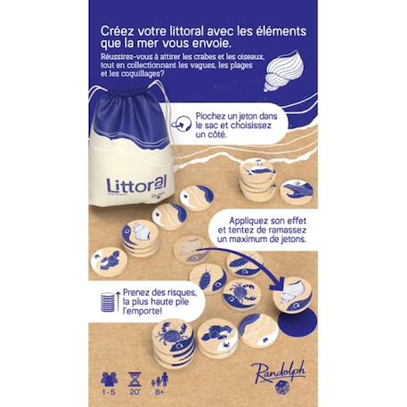 Littoral jeu d'ambiance Bleu 4 - vertbaudet enfant 