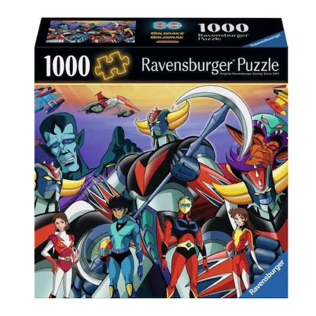 Puzzle l'univers de goldorak 1000 pcs Noir 1 - vertbaudet enfant 