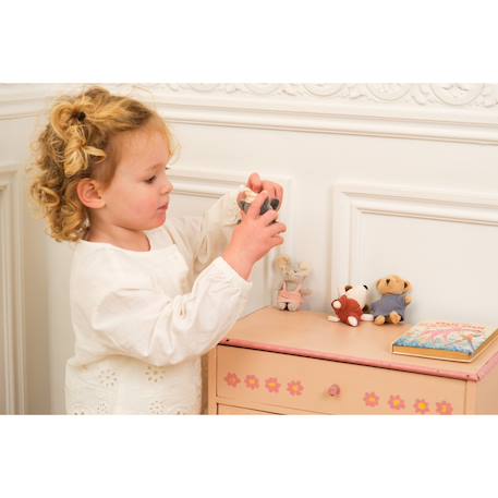 Mini peluche bart le cochon Rose 6 - vertbaudet enfant 