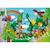 Livre puzzles en bois Bleu+Jaune+Orange 6 - vertbaudet enfant 