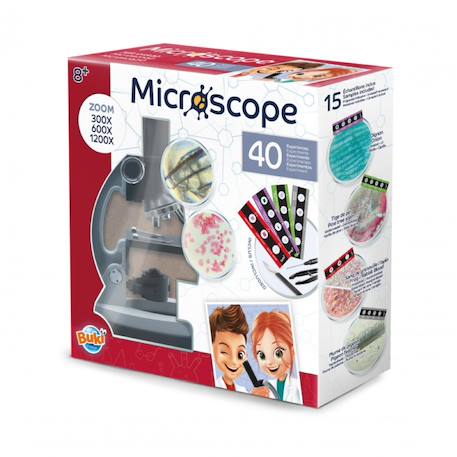Microscope 40 expériences Noir 1 - vertbaudet enfant 