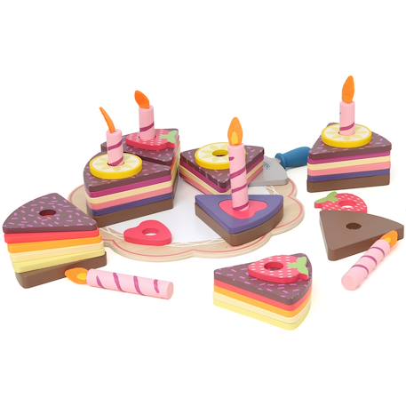 Gros gâteau d'anniversaire Marron 5 - vertbaudet enfant 