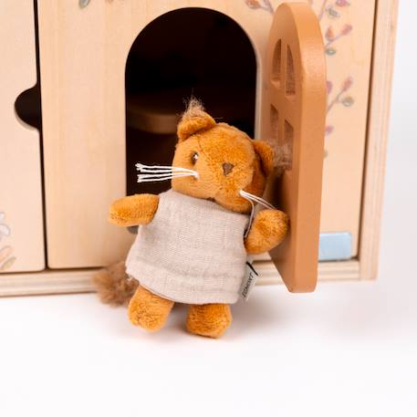 La maison de poupées aux écureuils Beige 3 - vertbaudet enfant 