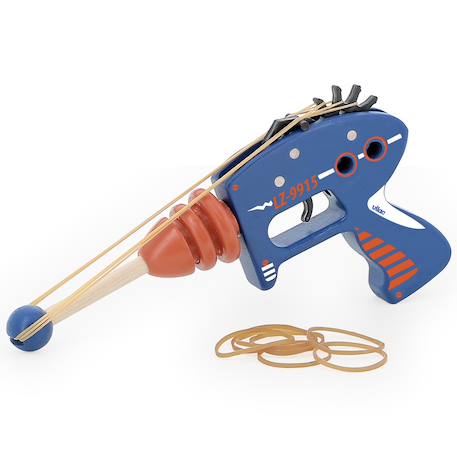 Pistolet à élastiques espace Bleu 4 - vertbaudet enfant 