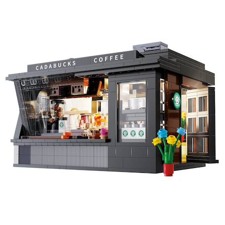 La maison du café 768 pièces Noir 1 - vertbaudet enfant 