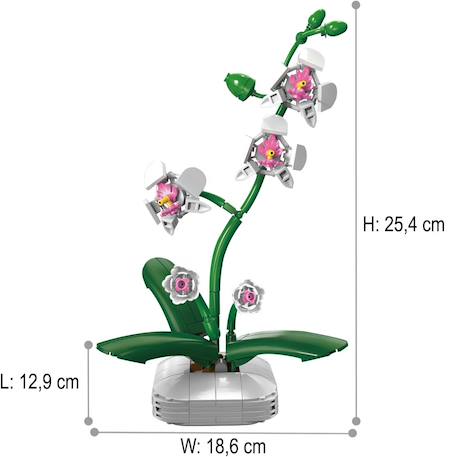 Pot de fleurs d'orchidée 237 pièces Blanc 4 - vertbaudet enfant 
