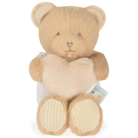Peluche ours cœur unicef bisous doux (24 cm) Marron 1 - vertbaudet enfant 