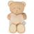 Peluche ours cœur unicef bisous doux (24 cm) Marron 1 - vertbaudet enfant 