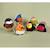 Peluche oiseau les cui-cui paradis 15 cm Bleu+Marron+Noir+Orange+Rose+Vert 12 - vertbaudet enfant 