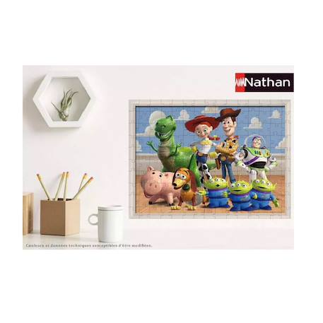 Puzzle woody et compagnie toy story 150 pcs Blanc 4 - vertbaudet enfant 
