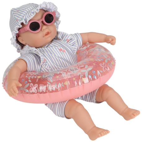 Poupée de plage et accessoires mara Bleu, rose, blanc 2 - vertbaudet enfant 