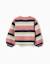 Pull en maille à rayures Rose 2 - vertbaudet enfant 