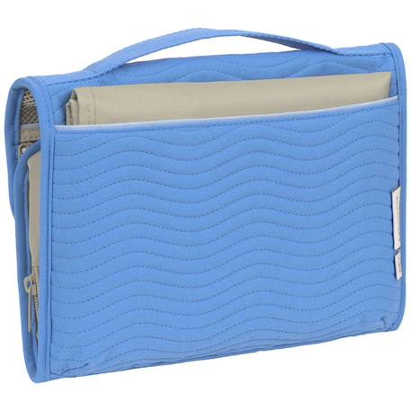 Pochette de change xl coutures à vagues menthe Blanc, beige+Bleu 8 - vertbaudet enfant 