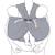 Porte bébé pour jumeaux twin mesh Noir 2 - vertbaudet enfant 