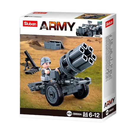 Army wwii - canon anti-aérien allemand Gris 1 - vertbaudet enfant 