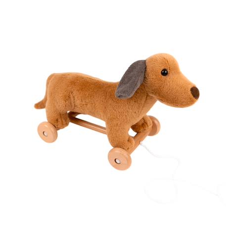 Edward le chien à tirer Marron 1 - vertbaudet enfant 