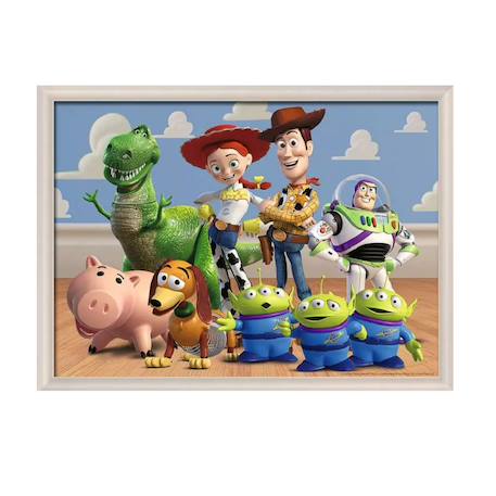 Puzzle woody et compagnie toy story 150 pcs Blanc 2 - vertbaudet enfant 