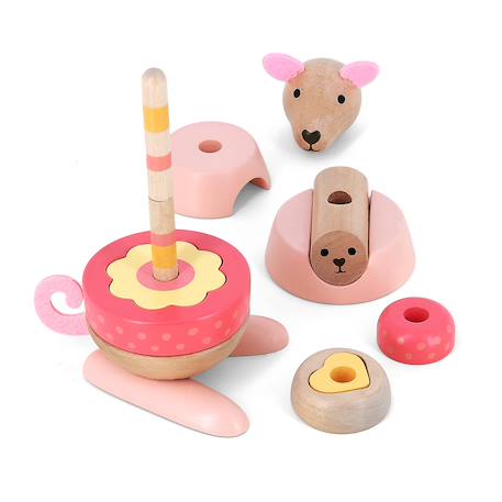 Kangourou empilable surprise Rose 5 - vertbaudet enfant 