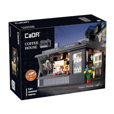 La maison du café 768 pièces Noir 2 - vertbaudet enfant 
