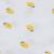 Lot de 3 langes mousseline gots happy fruits citron (85x85 cm) Vert, jaune, blanc 3 - vertbaudet enfant 