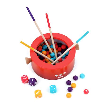 Jeu de fondue magnétique Rouge 1 - vertbaudet enfant 