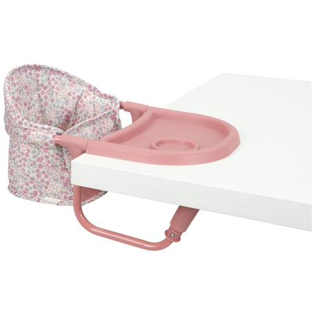 Chaise de table pour poupée Rose 2 - vertbaudet enfant 