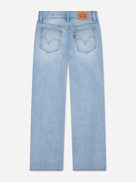 Jean évasé enfant Bleu denim 2 - vertbaudet enfant 