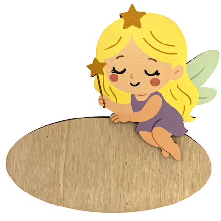 Plaque de porte personnalisable Beige+Blanc+Bleu+Gris+Jaune+Marron+Orange+Rose+Violet 30 - vertbaudet enfant 