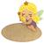 Plaque de porte personnalisable Beige+Blanc+Bleu+Gris+Jaune+Marron+Orange+Rose+Violet 30 - vertbaudet enfant 