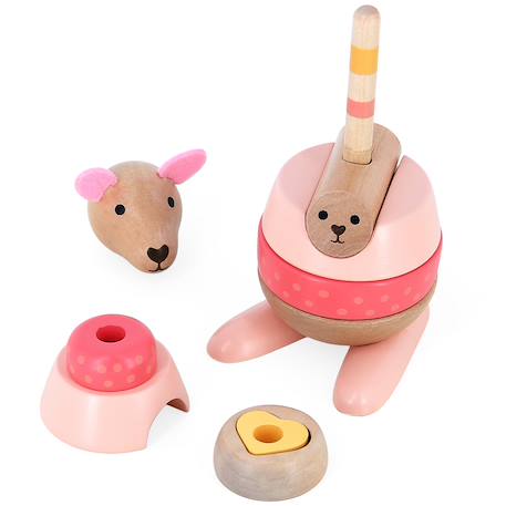 Kangourou empilable surprise Rose 4 - vertbaudet enfant 