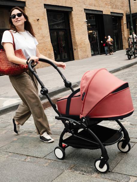 Nacelle poussette YOYO5 noir+pêche+taupe+terracotta+vert sapin 23 - vertbaudet enfant 