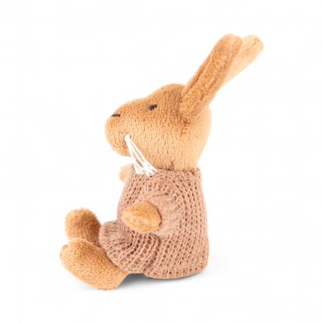 Mini peluche lenny le lapin Marron 4 - vertbaudet enfant 