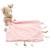 Doudou câlin biche (27 cm) Beige, rose 1 - vertbaudet enfant 