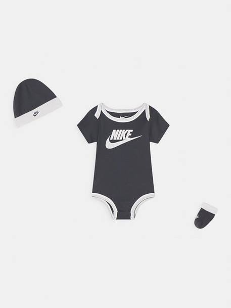 Bodies garçon en coffret Blanc / noir+Bleu foncé  / blanc+Noir / blanc 8 - vertbaudet enfant 