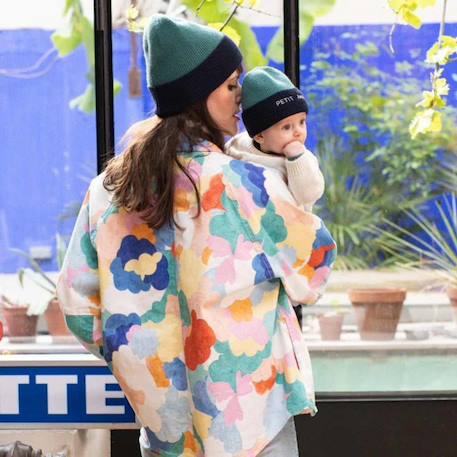 Bonnet petit amour enfant (3-6 ans) Bleu pétrol 3 - vertbaudet enfant 