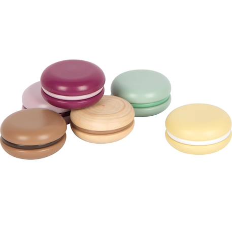 Macarons en bois fresh Marron 5 - vertbaudet enfant 