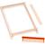 Métier à tisser en bois 17 cm Beige 2 - vertbaudet enfant 