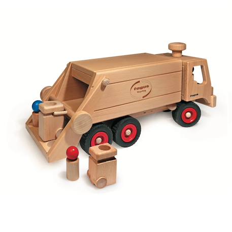 Camion à ordures Beige 2 - vertbaudet enfant 