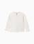 Pull en maille avec nœud jacquard Blanc 2 - vertbaudet enfant 