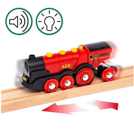 Circuit campagne avec locomotive à piles Vert 4 - vertbaudet enfant 