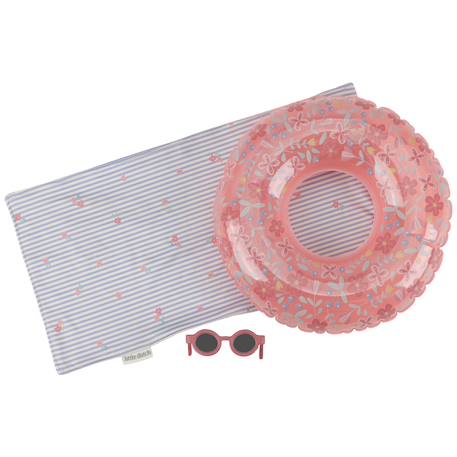 Poupée de plage et accessoires mara Bleu, rose, blanc 5 - vertbaudet enfant 