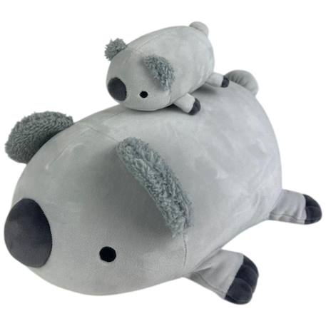 Porte-clé peluche nemu nemu koala (14 cm) Gris, noir 5 - vertbaudet enfant 