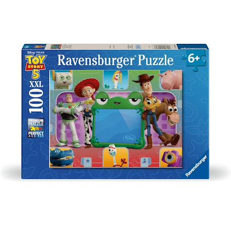 Puzzle toy story 5 100 pcs xxl Bleu 1 - vertbaudet enfant 