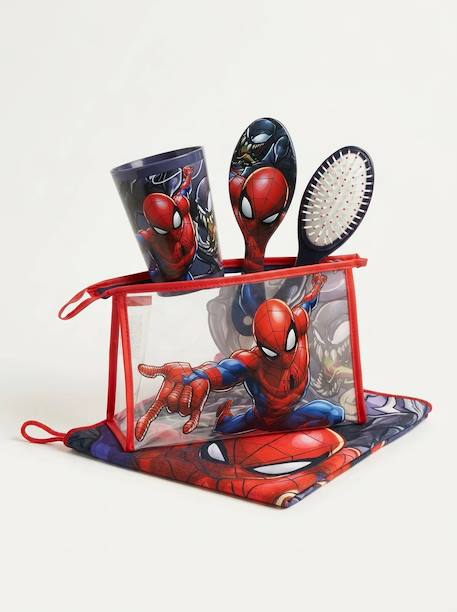 Trousse de toilette spiderman enfant complète Rouge et bleu 3 - vertbaudet enfant 