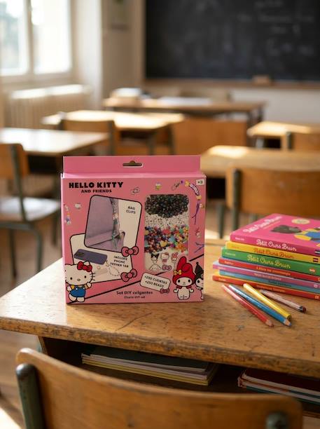 Kit diy 250 perles hello kitty Rose 2 - vertbaudet enfant 