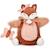 Doudou marionnette renard 25 cm Rose 1 - vertbaudet enfant 