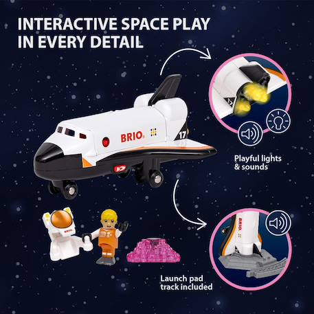 Navette de l'espace Blanc 5 - vertbaudet enfant 
